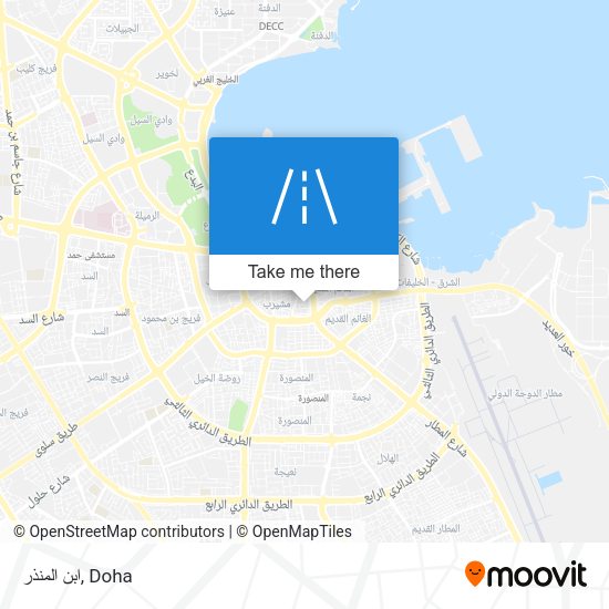 ابن المنذر map