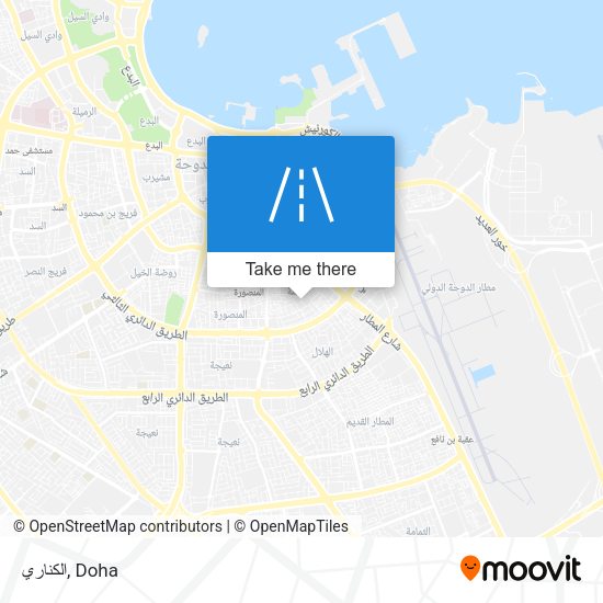 الكناري map