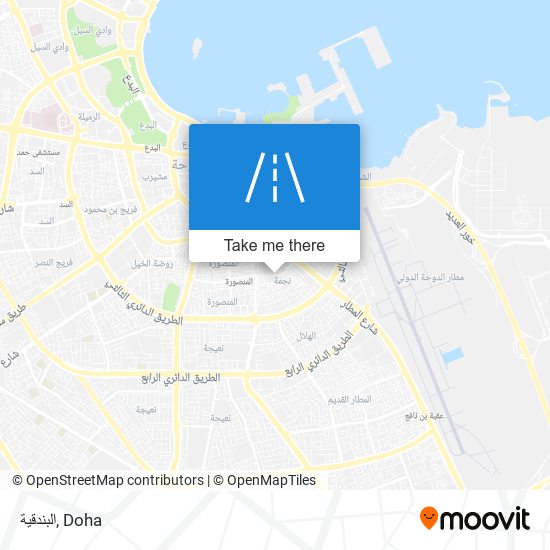 البندقية map