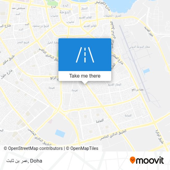 عمر بن ثابت map