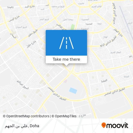 علي بن الجهم map
