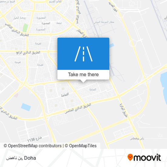 بن ناهض map