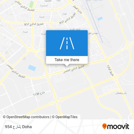 شارع 954 map