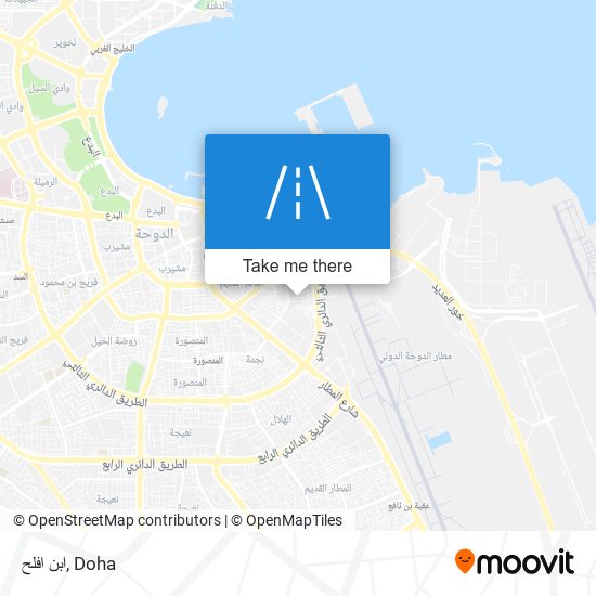 ابن افلح map