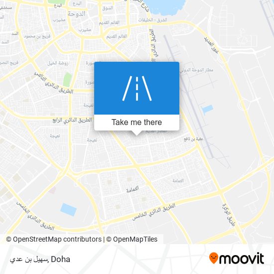 سهيل بن عدي map