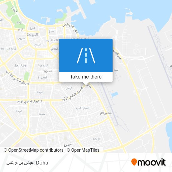 عباس بن فرناس map