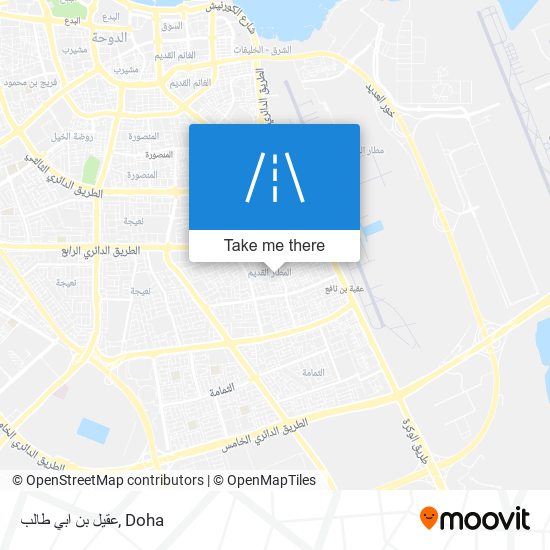 عقيل بن ابي طالب map