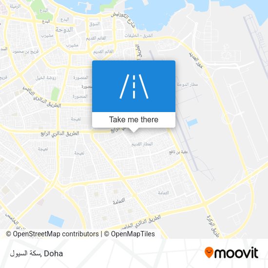 سكة السيول map