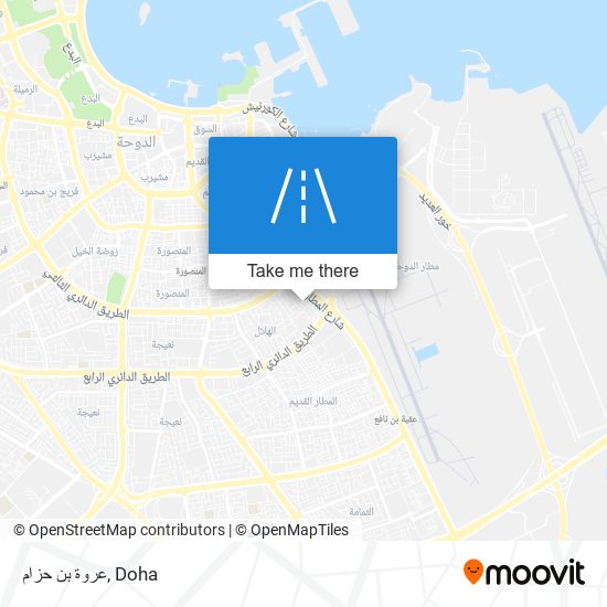 عروة بن حزام map