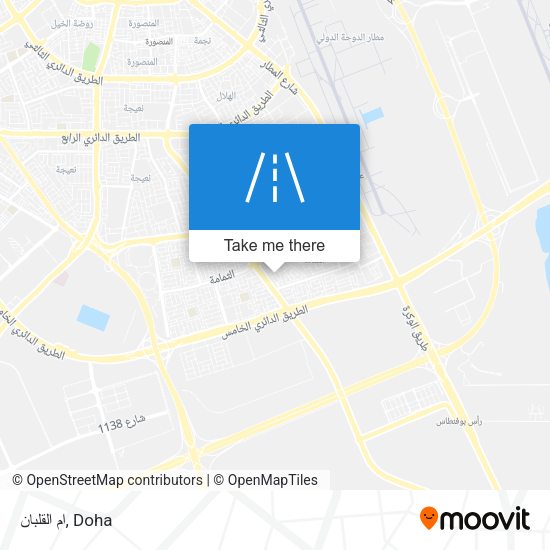 ام القلبان map