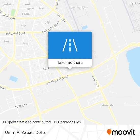 ام الزبد map