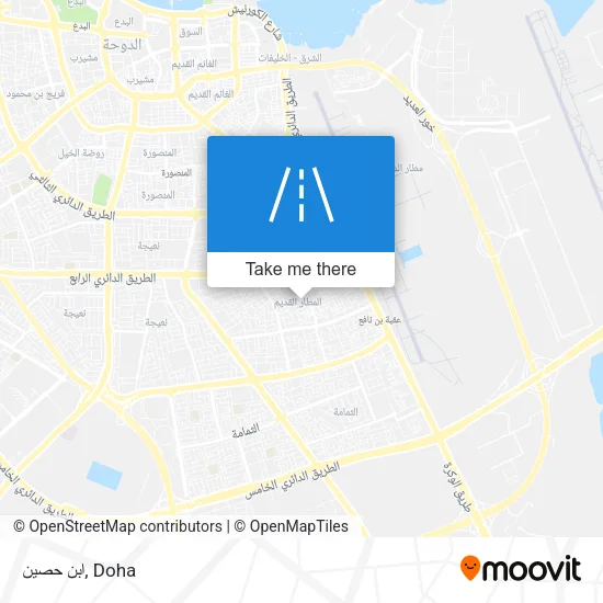 ابن حصين map