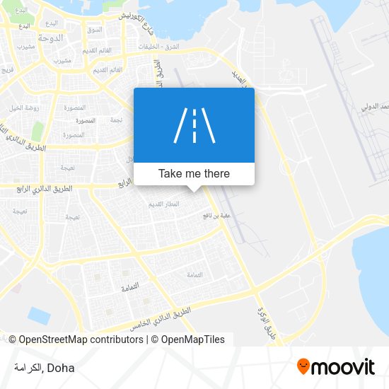 الكرامة map