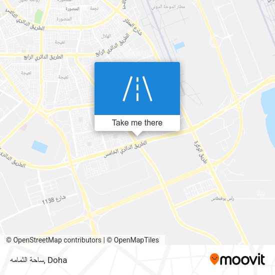 ساحة الثمامه map