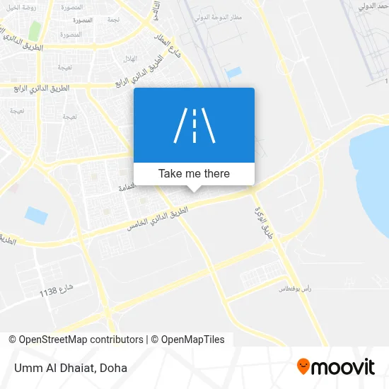 Umm Al Dhaiat map