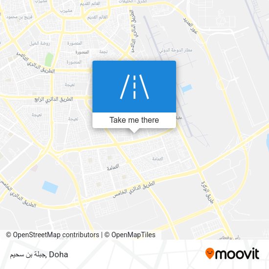 جبلة بن سحيم map