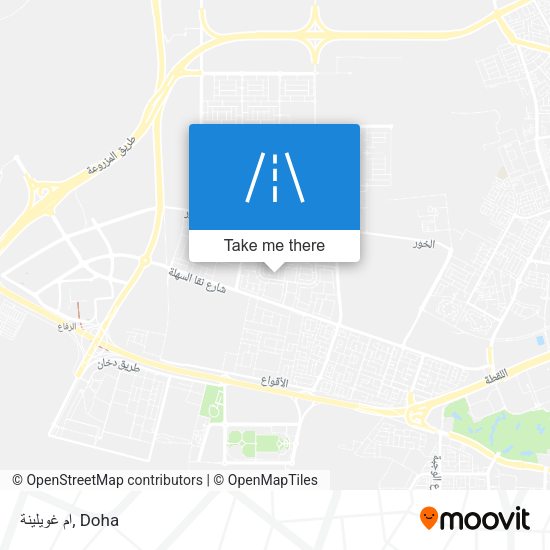 ام غويلينة map