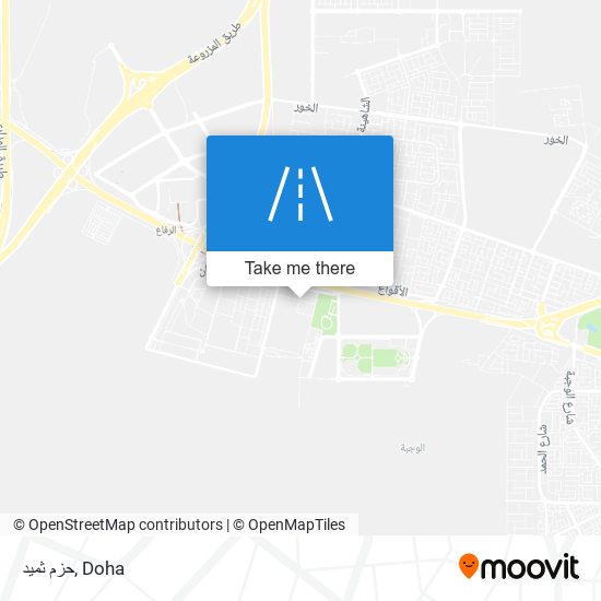 حزم ثميد map