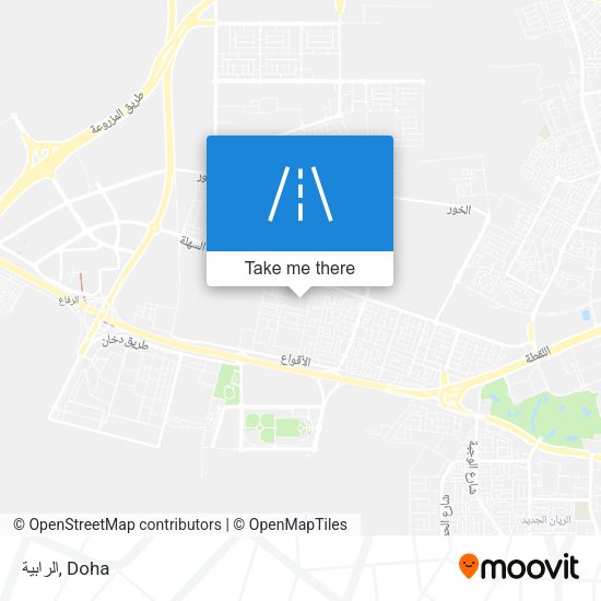 الرابية map