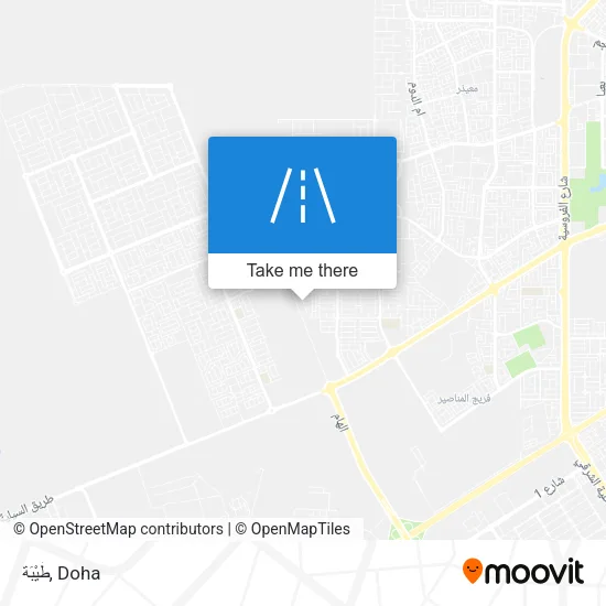 طَيْبَة map