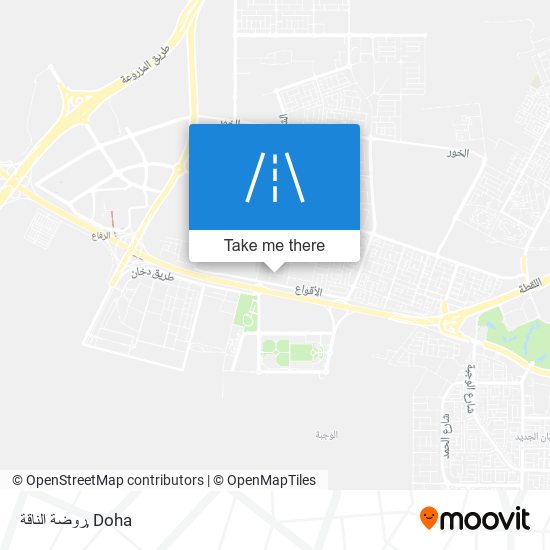 روضة الناقة map