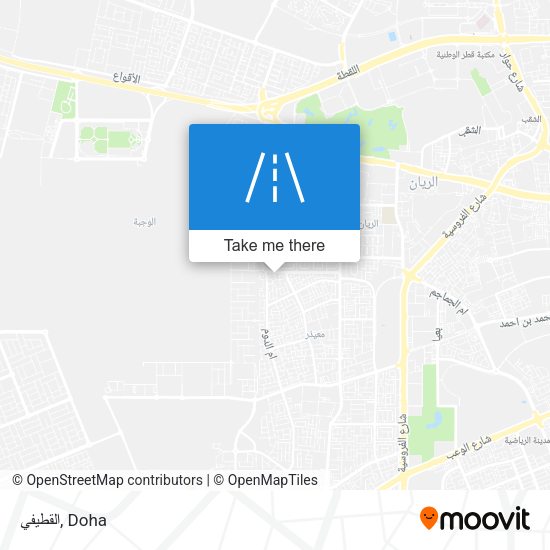 القطيفي map