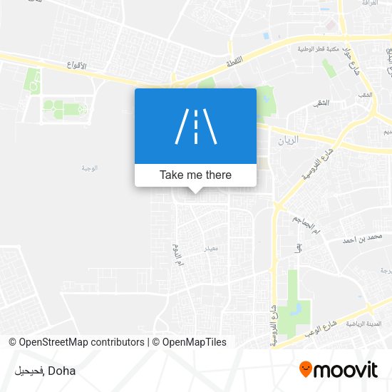 فحيحيل map