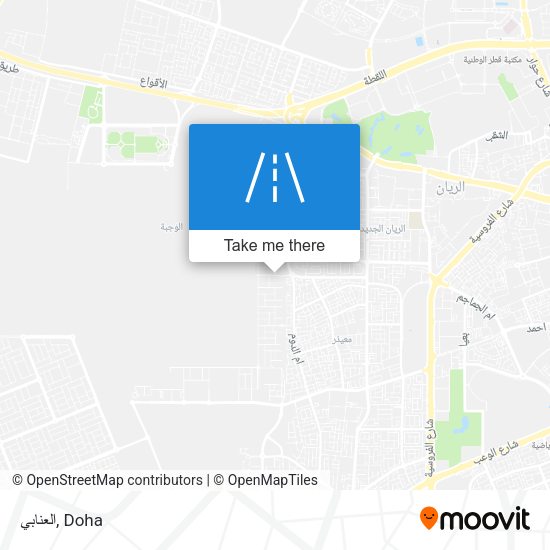العنابي map