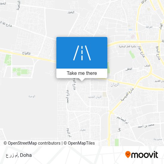 أم زرع map