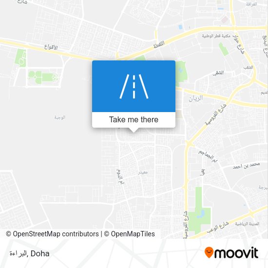 البراءة map