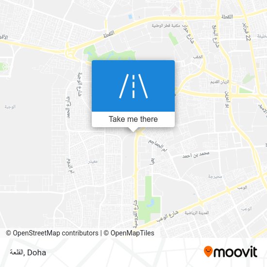 القلعة map