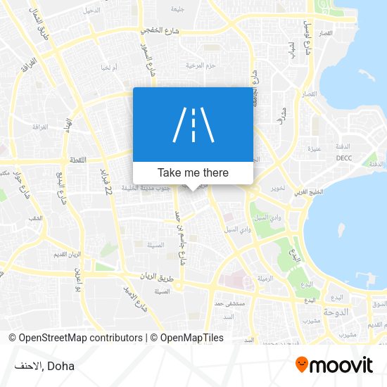 الاحنف map
