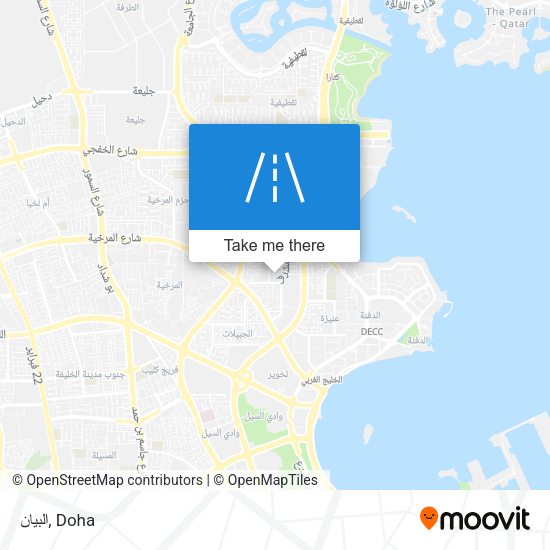 البيان map
