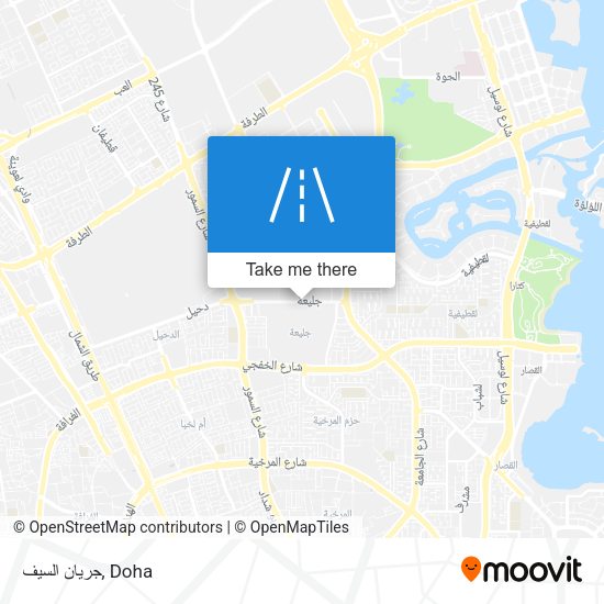 جريان السيف map