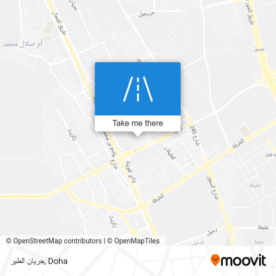 جريان الطير map