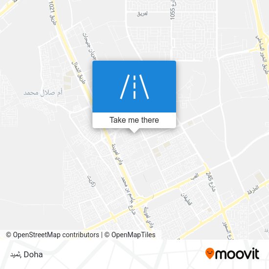 ثميد map