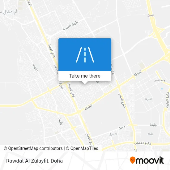 Rawdat Al Zulayfit map