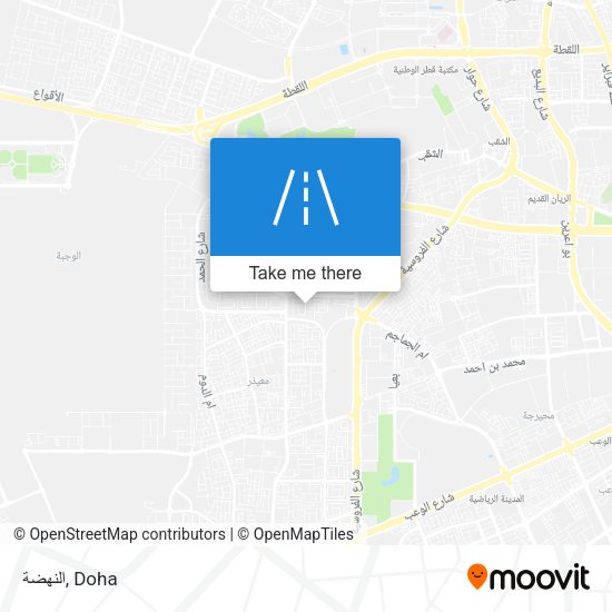 النهضة map