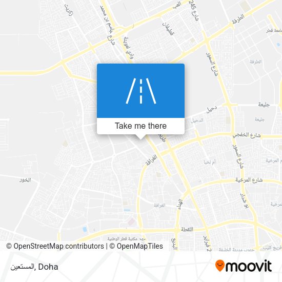 المستعين map