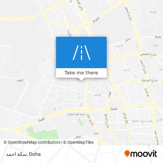 سكة احمد map
