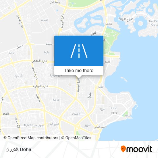 الكروان map