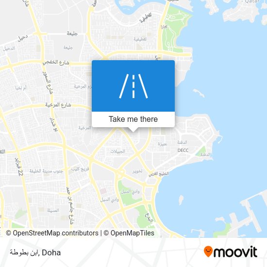 ابن بطوطة map