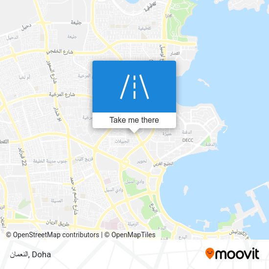 النعمان map
