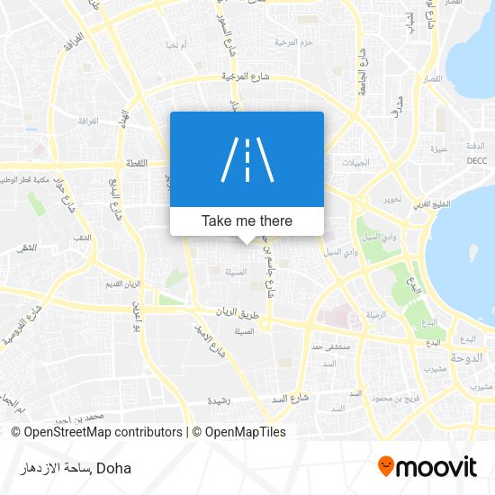 ساحة الازدهار map