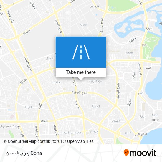 جري الحصان map