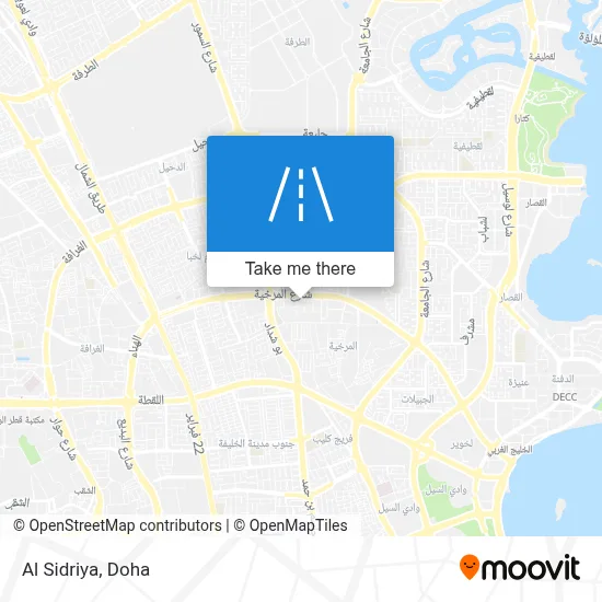 Al Sidriya map