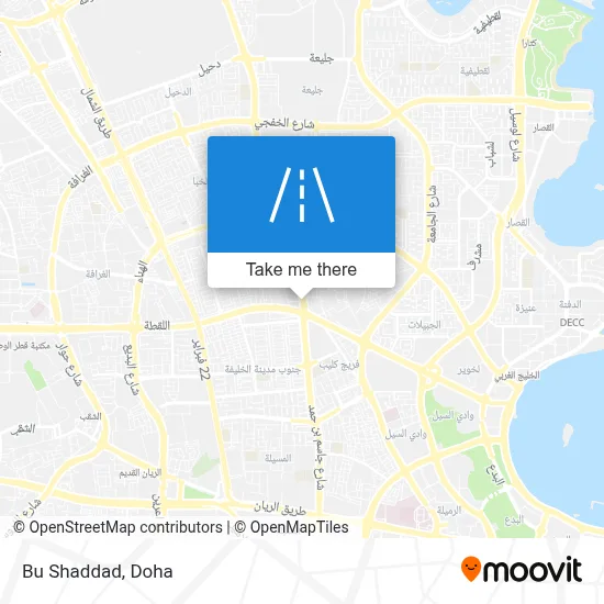 Bu Shaddad map