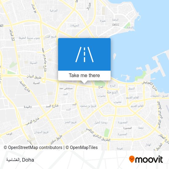 الغشامية map