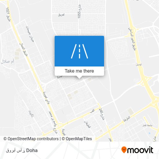 رأس أبروق map