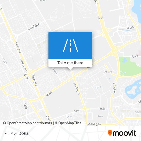 ام اقريبه map
